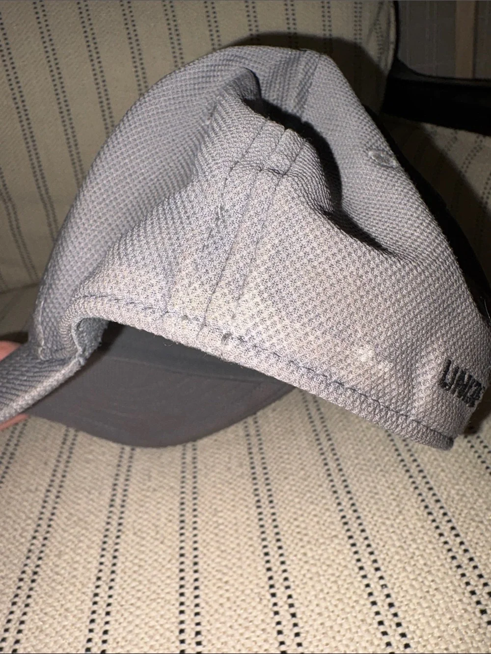 Under Armour Gray Baseball Cap with Black Logo